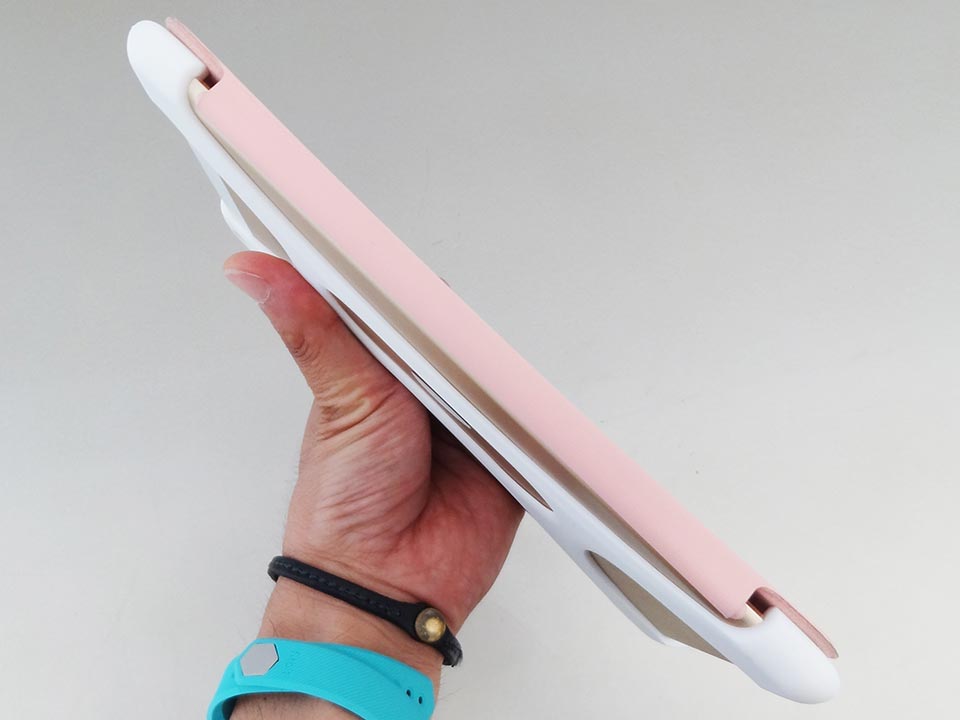 Palmo for All iPad mini 1/2/3/4をiPad mini 4に取り付けた。Apple純正Smart Coverに対応