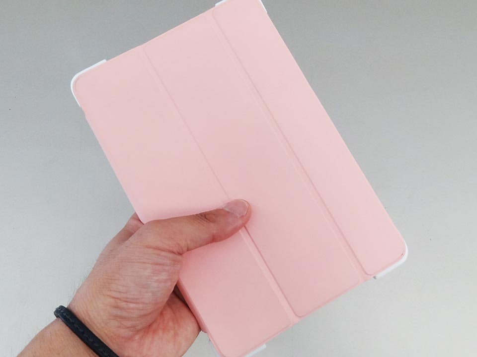 Palmo for All iPad mini 1/2/3/4をiPad mini 4に取り付けた。Apple純正Smart Coverに対応スリープもOK