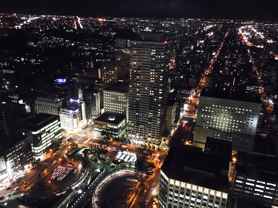 夜景northside札幌JRタワー展望室T38