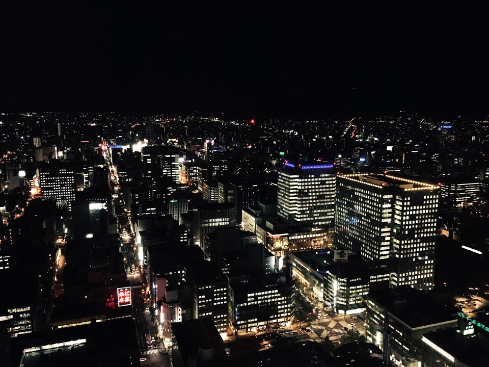 夜景southside札幌JRタワー展望室T38