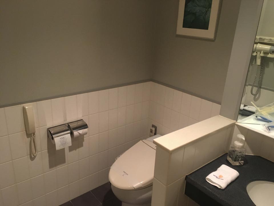 トイレ客室スーペリアツインホテルクラビーサッポロHotelClubbySapporo