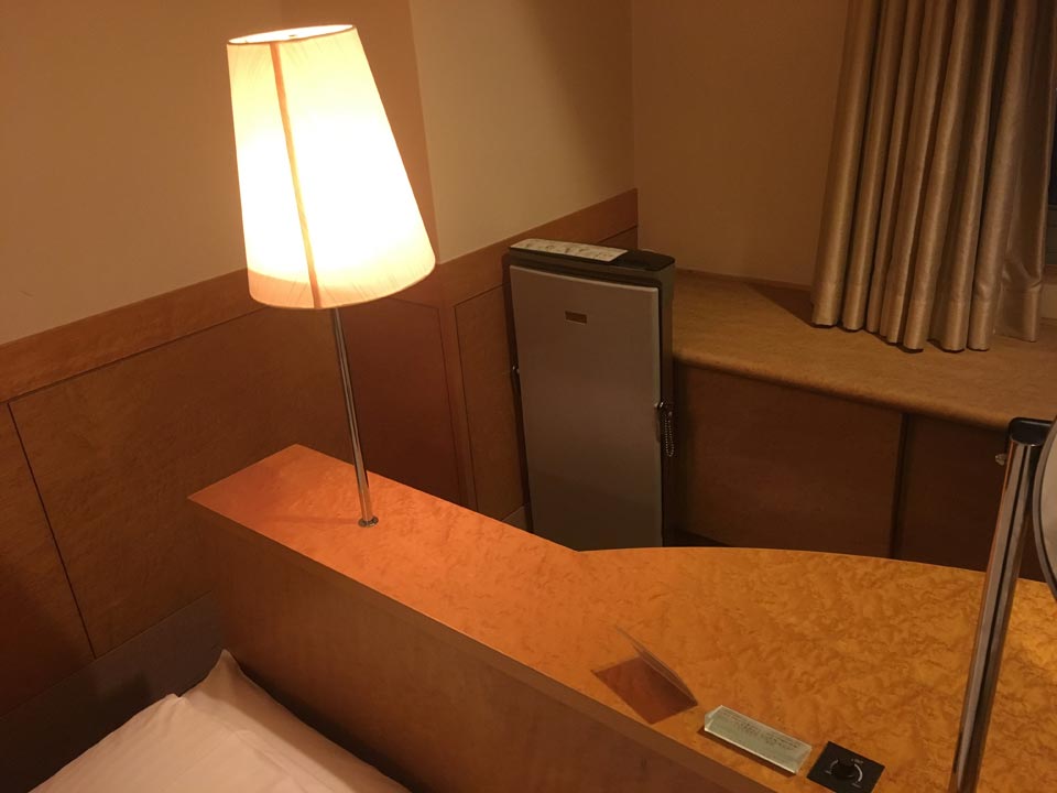 明かりライト左客室スーペリアツインホテルクラビーサッポロHotelClubbySapporo