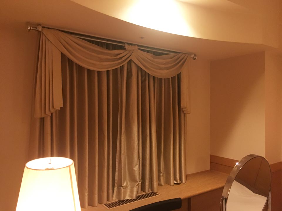 カーテン閉客室スーペリアツインホテルクラビーサッポロHotelClubbySapporo