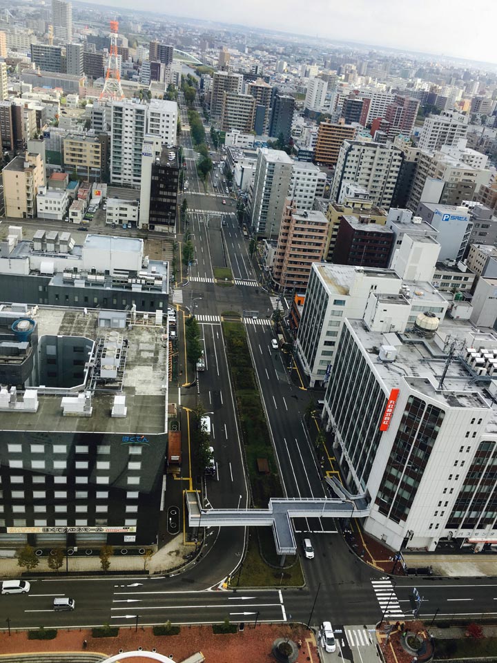 東展望台風景さっぽろテレビ塔