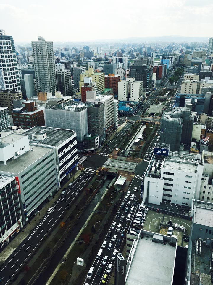 北展望台風景さっぽろテレビ塔