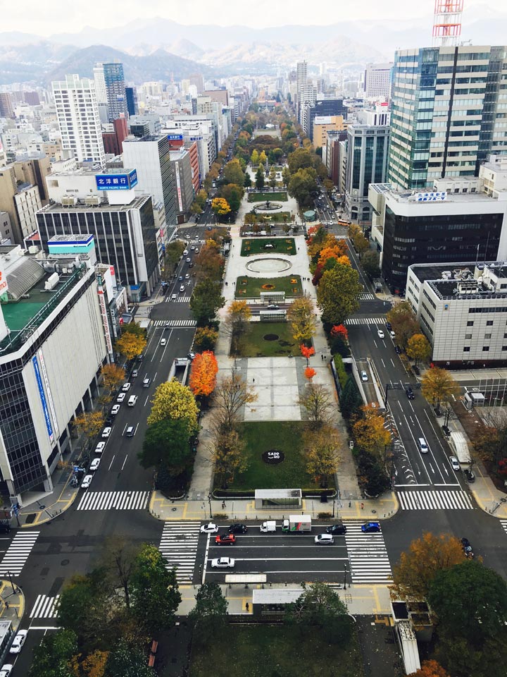 丸井今井展望台風景さっぽろテレビ塔