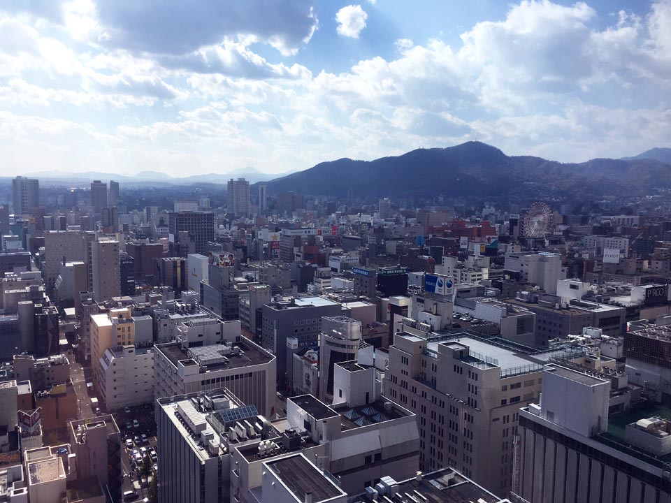 南展望台風景さっぽろテレビ塔